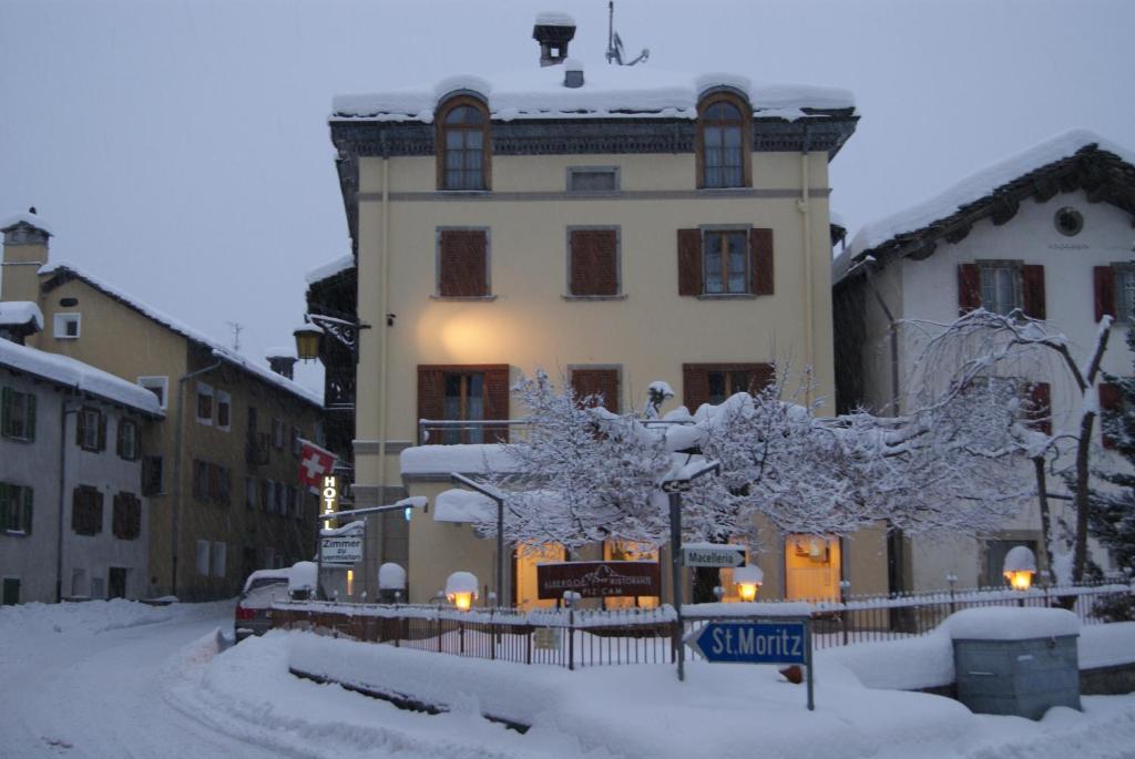 Albergo Piz Cam Vicosoprano Exterior foto